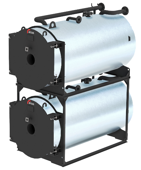 Котел модульный двухходовой жаротрубный ARCUS IGNIS R-2-1500 (КВа-1,5 Г)